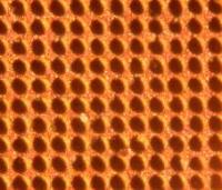 30 um etched pattern on copper